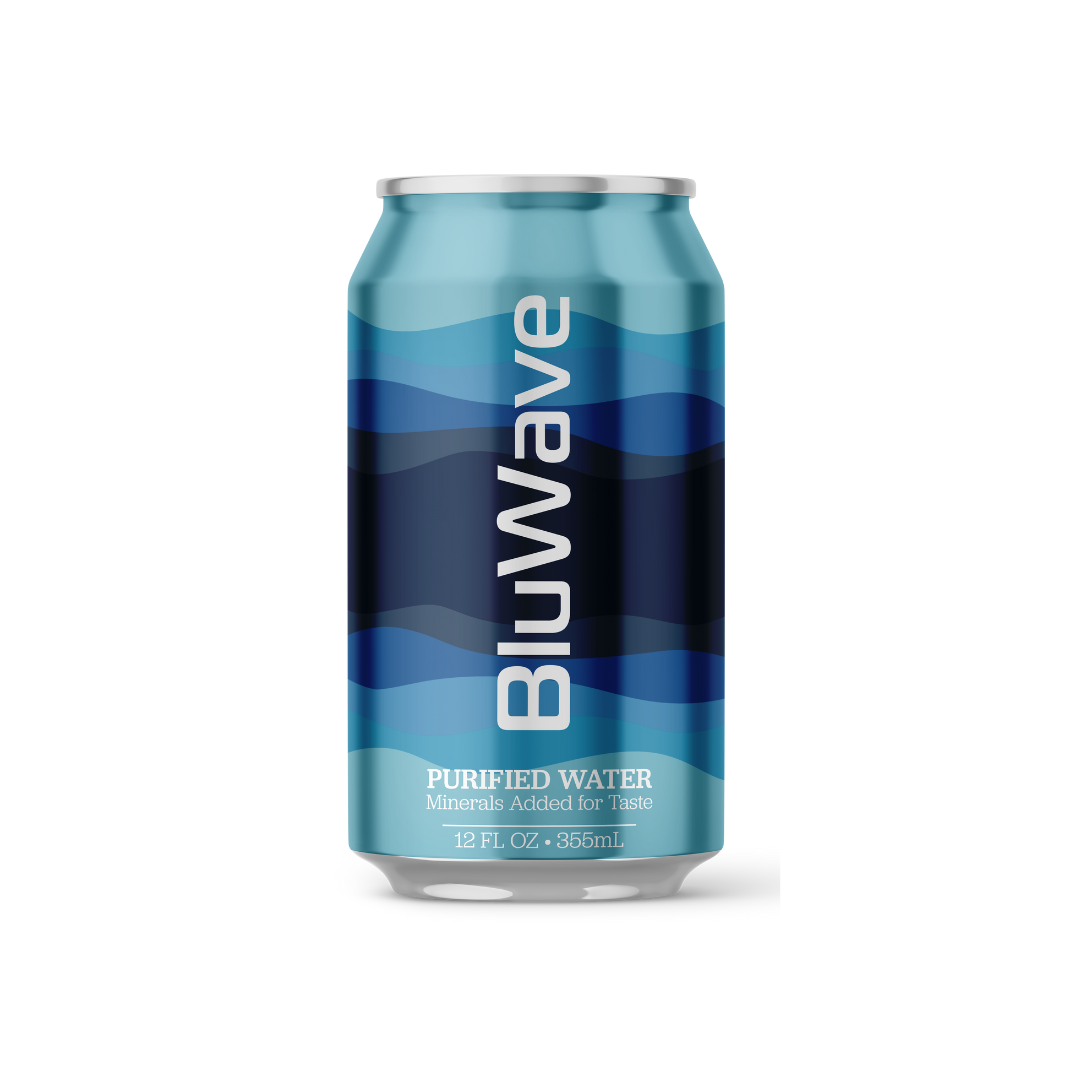 CW4K Purified Canned Water in 12-oz Aluminum Cans. BPA-free. Eco-friendly.  (1 Case, 24 cans) 